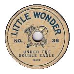 LW# 36 Cream Label over Black Label