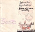 Columbia Bubble Book booklet, March 1920