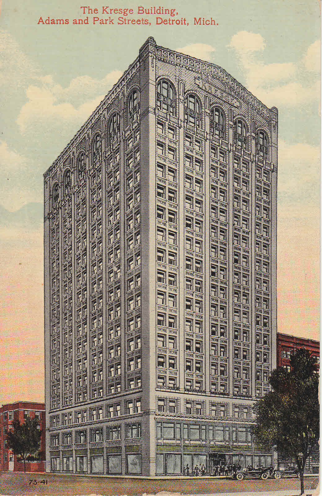 Kresge 1914 postcard