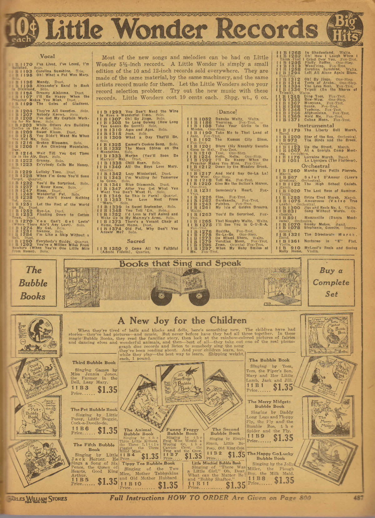 1920 The Charles William Stores