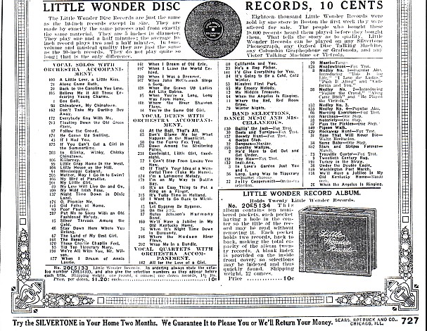 Sears catalogue #132 - 1916