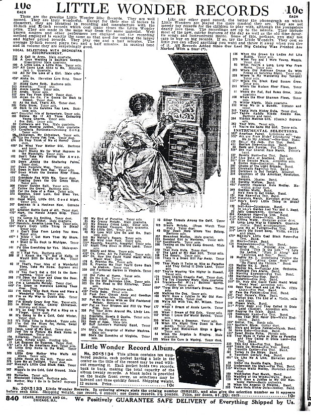 Sears catalogue #135 - 1917