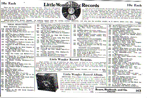 Sears catalogue #140 - 1920
